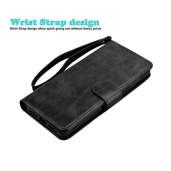 Wallet Phone Cases for Iphone 13 Pro / 13 Mini / 13 Pro Max,  PU Leather [Wrist - Picture 5 of 12